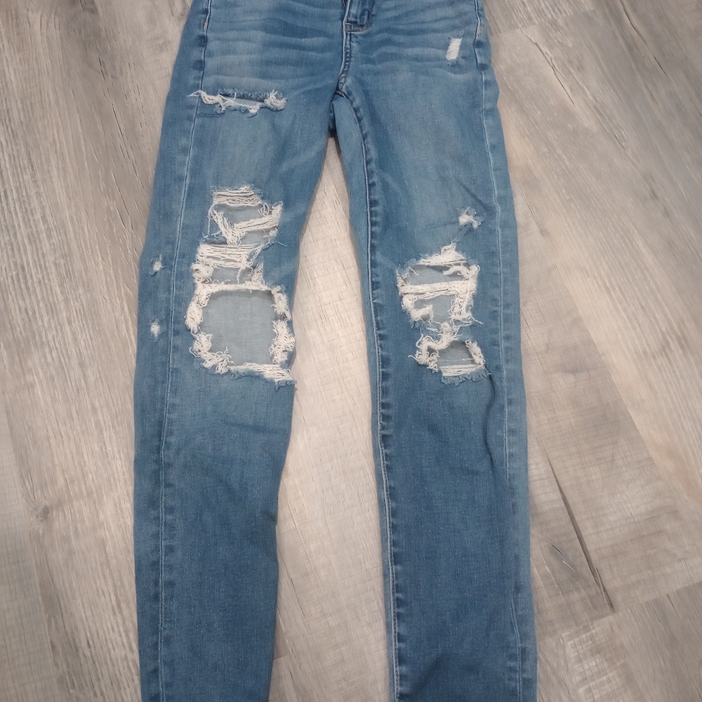 American Eagle Distressed Blue Women's Jeans